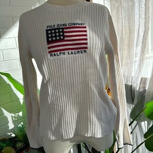 Polo Ralph Lauren Flag crewneck sweater